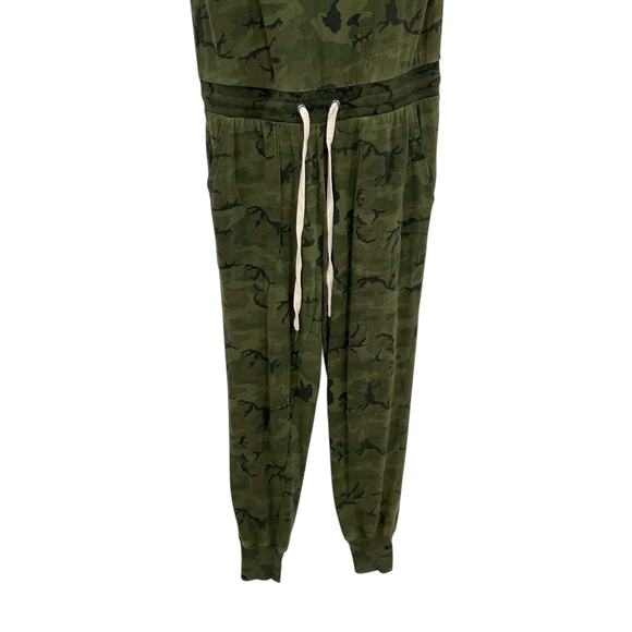 n:Philanthropy Britton Jumpsuit Off the Shoulder Camo Print Green Size XS - Picture 6 of 14